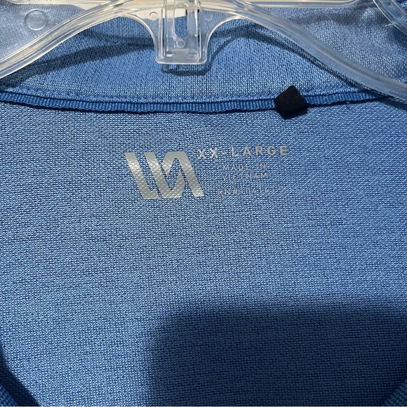 Men’s size XXL blue long sleeve button down - Picture 3 of 7